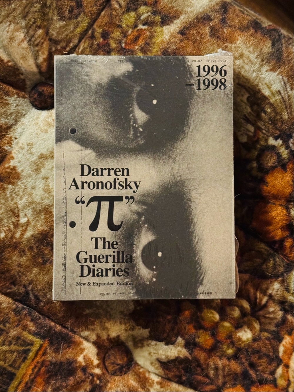 A24 Darren Aronofsky "Pi" The Guerilla Diaries Book 📒SEALED